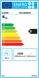80 liter Eldom Elektrische Boiler Dun Model Energieklasse B met WIFI - Electraboiler
