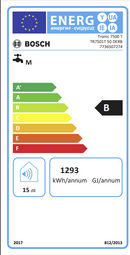 Bosch Tronic 7501T 80 DERB droge weerstand platte Elektrische Boiler (horizontale plaatsing mogelijk) - Electraboiler