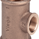 Viega brons T-stuk 1/2 BINN - Electraboiler