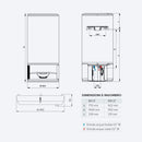 80 liter Ariston WIFI  Elektrische Hybride Boiler Energie klasse A+ - Electraboiler