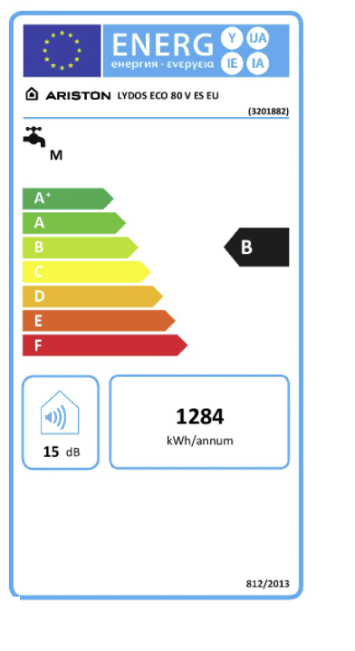 Ariston / ATAG Energion Lydos 100Liter Hybride 230V Elektrische Warmtepompboiler Energie Klasse A 500 Subsidie Meldcode Ka15644 Ariston / ATAG Energion Lydos 100Liter Hybride 230V Elektrische Warmtepompboiler Energie Klasse A 500 Subsidie Meldcode Ka15644